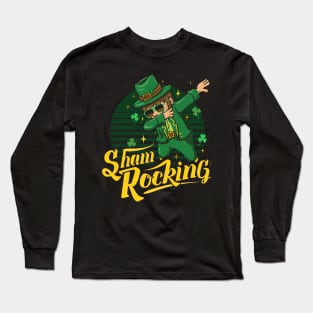 leprechaun st patricks day Long Sleeve T-Shirt